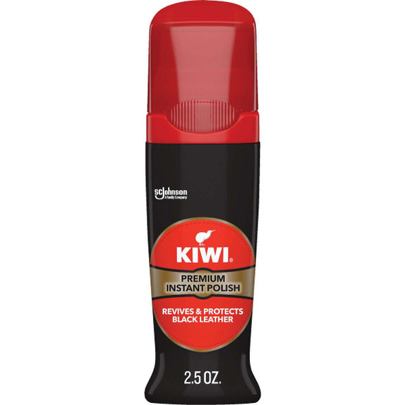 Kiwi 2.5 Oz. Black Premium Instant Shoe Polish 1311