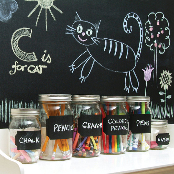 Con-Tact 18 In. x 6 Ft. Chalkboard Self-Adhesive Shelf Liner 06F-C9052-06 601807