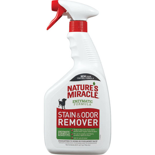 Nature's Miracle 32 Oz. Pet Stain & Odor Remover P96963 Nature's Miracle 32 Oz. Pet Stain & Odor Remover P96963