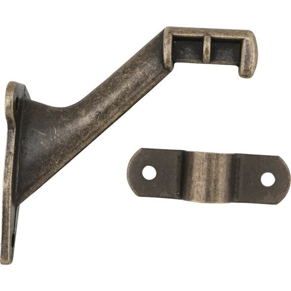 National Hardware Antique Brass Handrail Bracket N830-130 201468