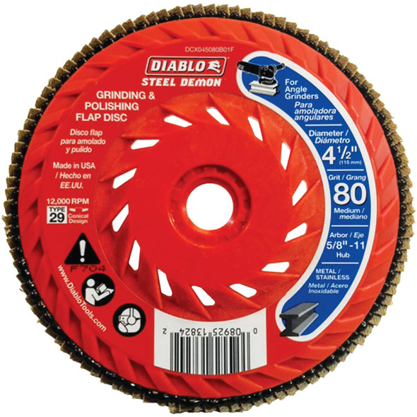Diablo 80g Flap Disc DCX045080B01F