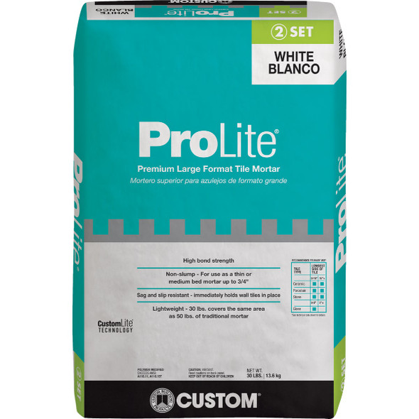 Custom Building Products ProLite 30 Lb. Premium Large Format Tile Mortar PLMW30