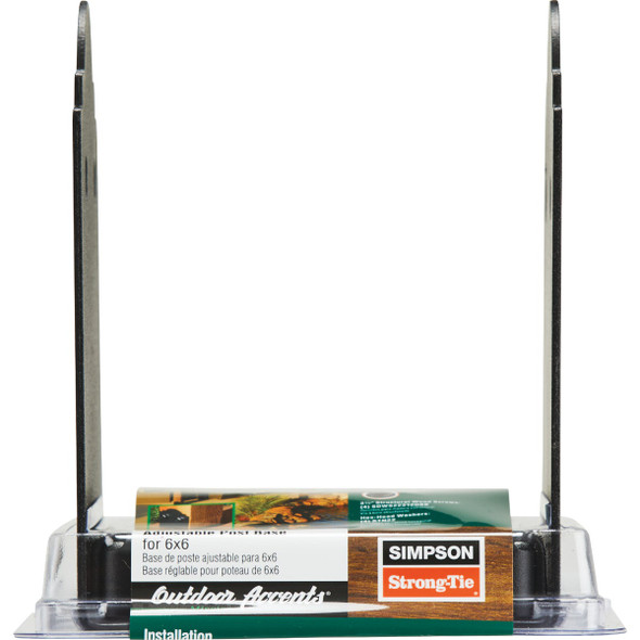 Simpson Strong-Tie Outdoor Accents ZMAX 6X6 Post Base APB66 Pack of 6 100595