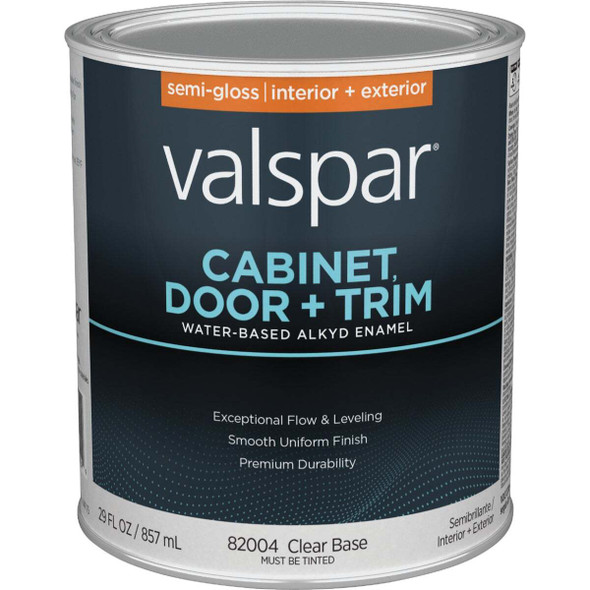 Valspar Cabinet, Door, & Trim Int S/G Clear Bs Enamel 028.0082004.005