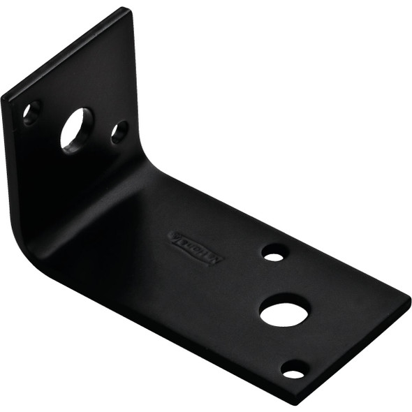 National Hardware Black Heavy Duty Offset Leg Corner N351-481