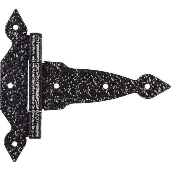 National Hardware 6 In. Black Spear T-Hinge N109-011 201378