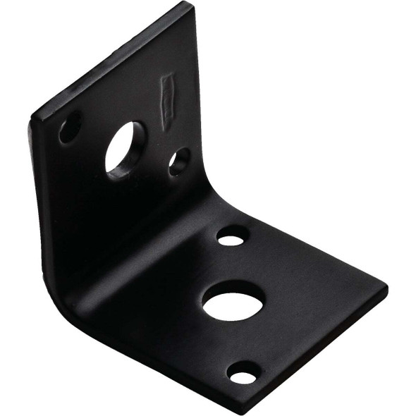 National Hardware 1.7 In. x 1.5 In. Black Heavy Duty Corner Brace N351-482