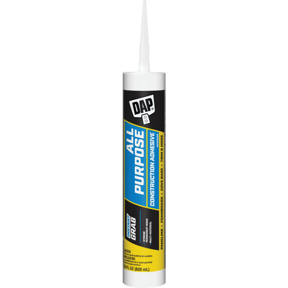 DAP 28 Oz. All Purpose Construction Adhesive 7079827502