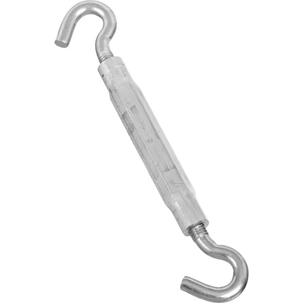 National Hardware 3/8 In. x 10-1/2 In. Zinc Hook Turnbuckle N222-026