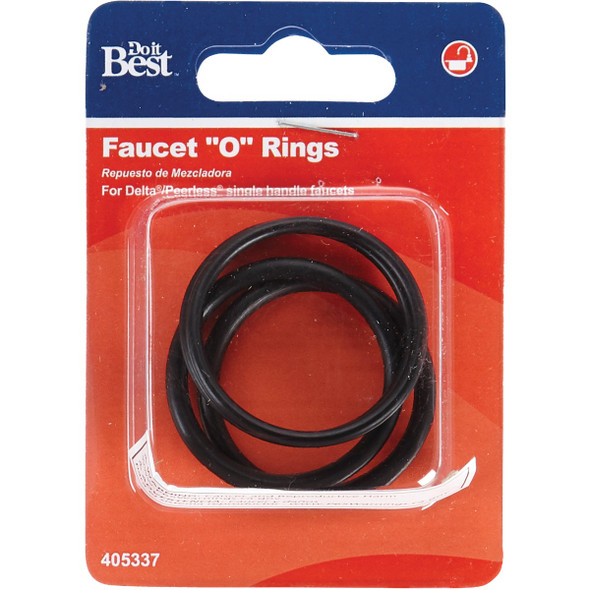 Do it Best O-Ring Kit For Delta and Peerless Faucets (4-Piece) Do it Best O-Ring Kit For Delta and Peerless Faucets (4-Piece)