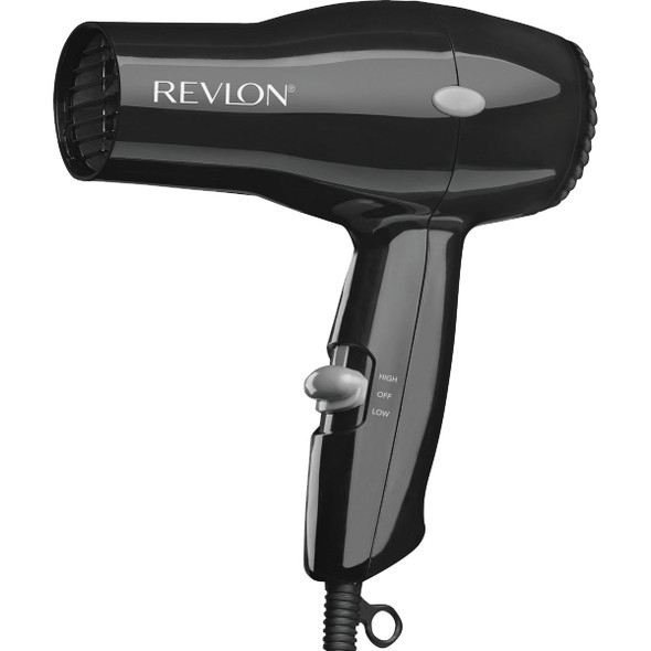 Revlon Essentials 1875W Black 2 Heat Compact Hair Dryer RVDR5034