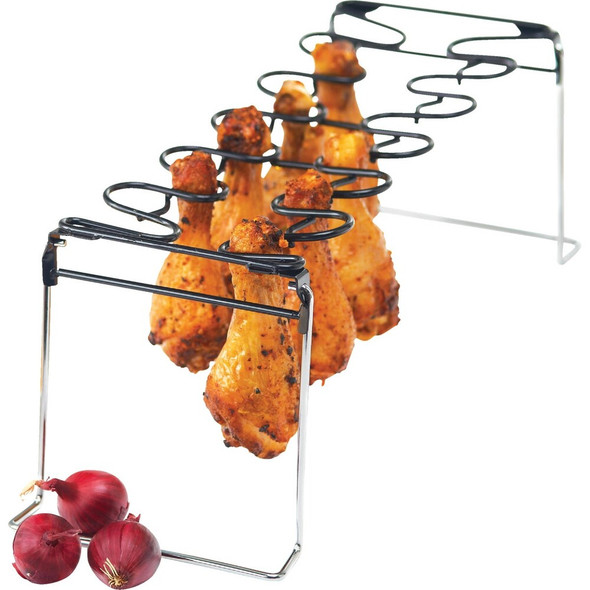 GrillPro Steel Wing & Leg Grill Rack 41551 800800