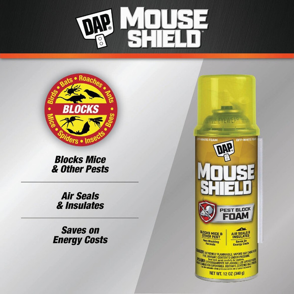 DAP Mouse Shield 12 Oz. Foam Sealant & Blocker 7565012506 100310