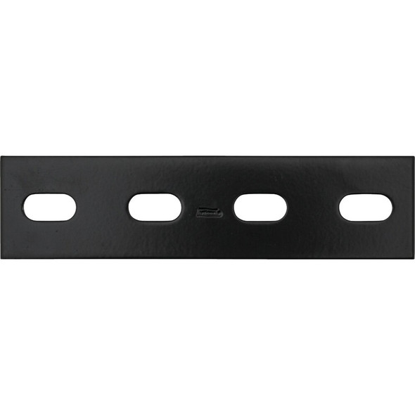 National Hardware 6 In. x 1-1-2 In. Black Heavy Duty Mending Plate N351-455 200843