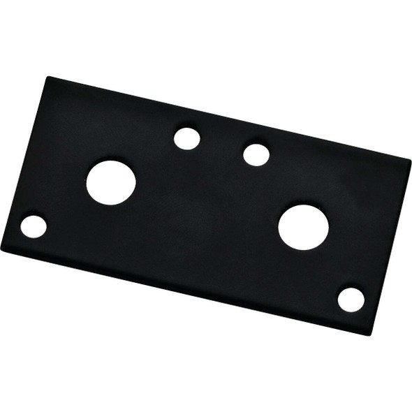 National Hardware 3 In. x 1.3 In. Black Heavy Duty Mending Plate N351-454