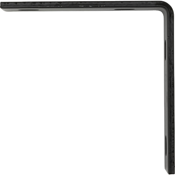 National Hardware 6.25 In. x 1.5 In. Black Heavy-Duty Corner Brace N351-466 200930