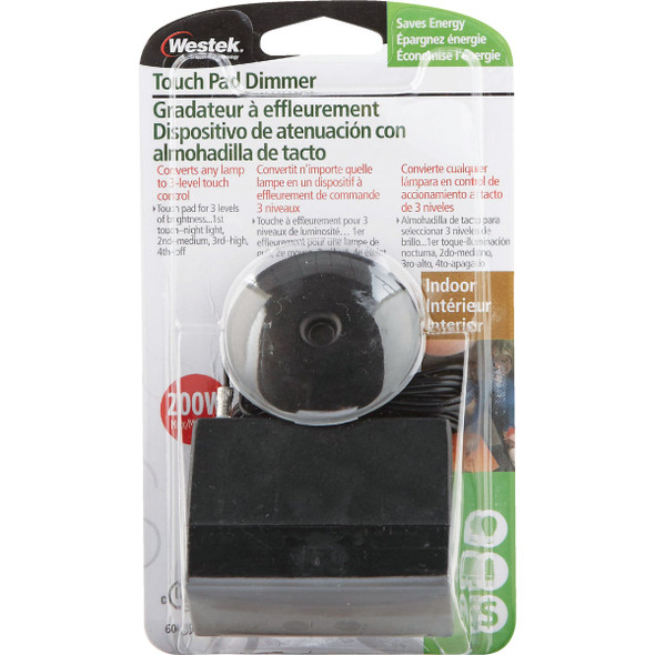 Westek Black 200W 120V Dimmer Control 6043BC 501715
