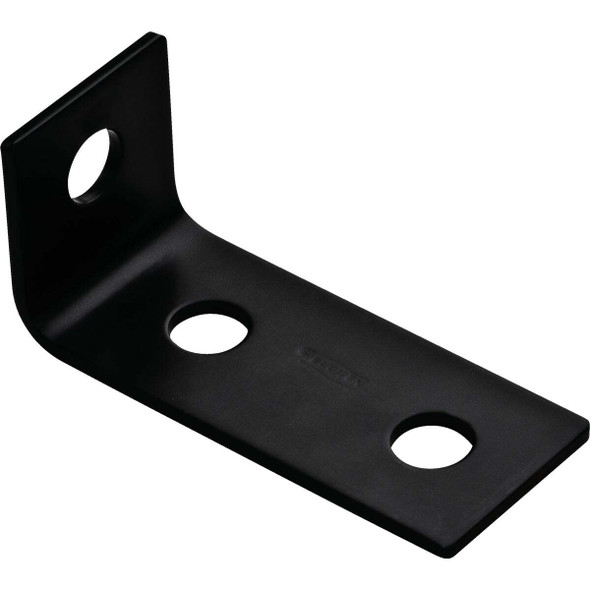 National Hardware 3.5x1.5 Blk Corner Brace N351-477
