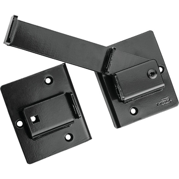 National Hardware Heavy-Duty Black Flip Gate Latch N109-001