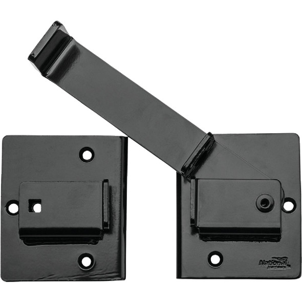 National Hardware Heavy-Duty Black Flip Gate Latch National Hardware Heavy-Duty Black Flip Gate Latch