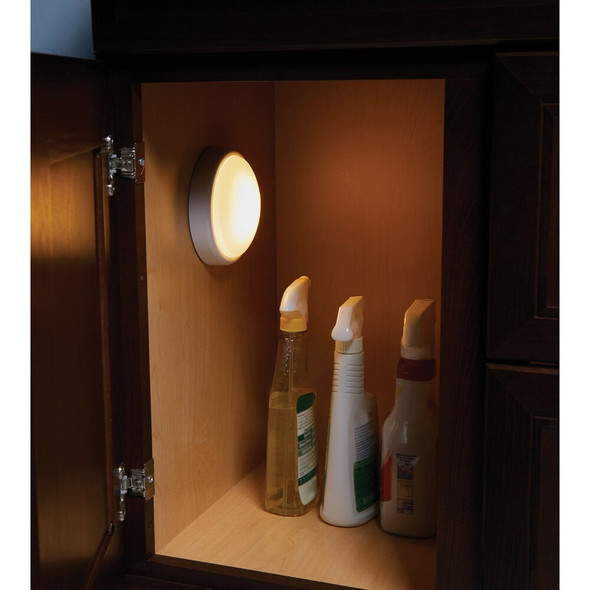 Light It Luna 1-Bulb White LED Battery Tap Light 30302-308 502009