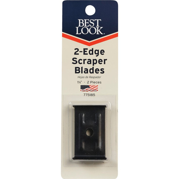 Best Look 1-1-8 In. Replacement Scraper Blade (2-Pack) 1B-DIB 775185