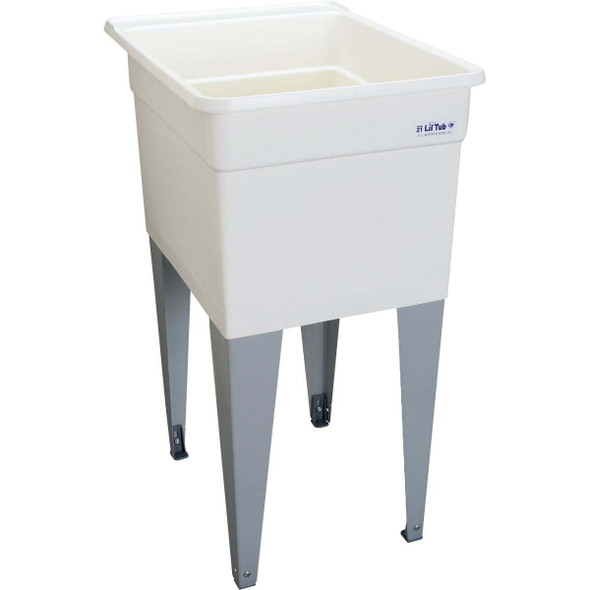 Mustee Liltub Utilitub 15 Gallon 18 In. W x 24 In. L Laundry Tub 21F