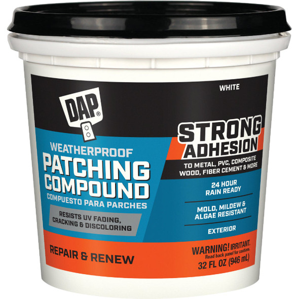 DAP 32 Oz. White Weatherproof Patching Compound 7079818787