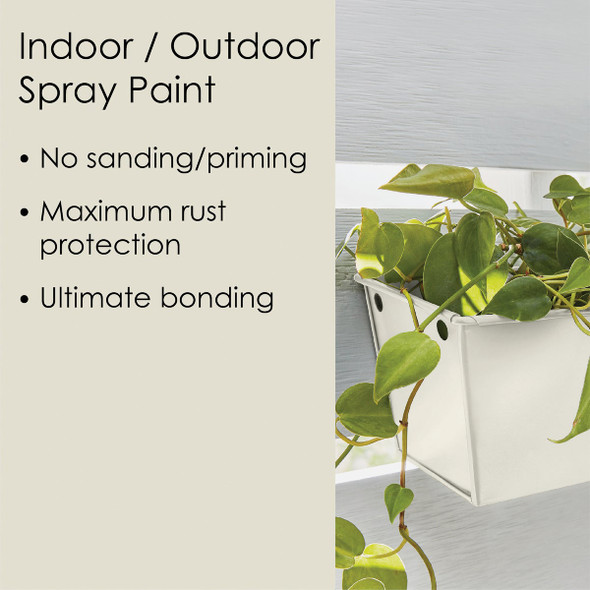 Krylon Fusion All-In-One Satin Spray Paint & Primer, Ivory K02739007 772650
