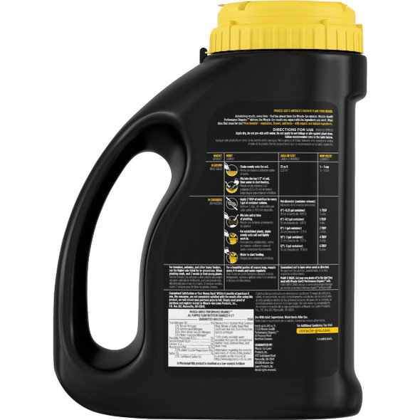 Miracle-Gro Performance Organics 2.5 Lb. All Purpose Plant Nutrition Granules Miracle-Gro Performance Organics 2.5 Lb. All Purpose Plant Nutrition Granules
