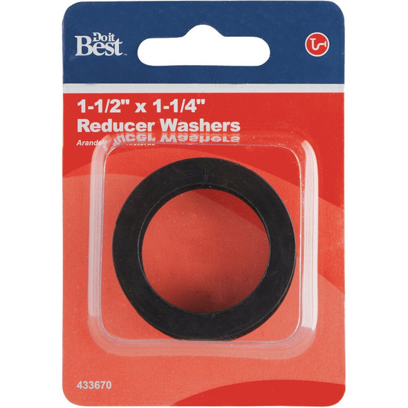 Do it Best 1-1-2 In. x 1-1-4 In. Black Rubber Slip Joint Washer DIB966 433670