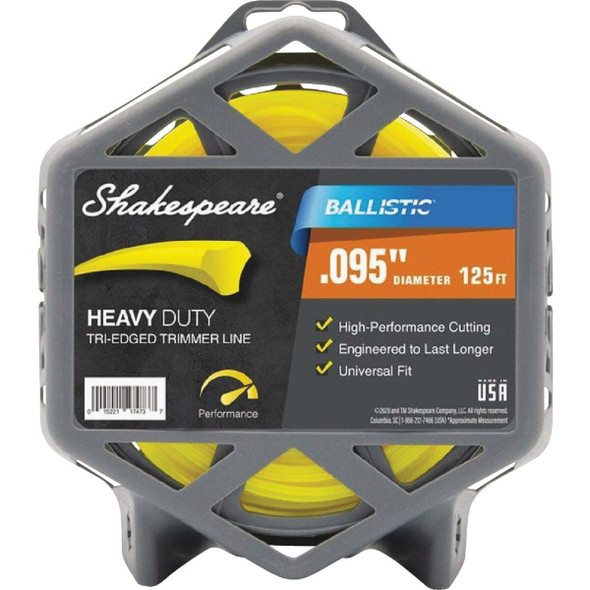 Shakespeare Ballistic 0.095 In.x 125 Ft. Universal Trimmer Line 17473