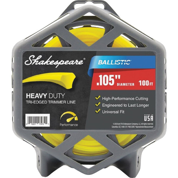 Shakespeare Ballistic 0.105 In. x 100 Ft. Universal Trimmer Line 17475