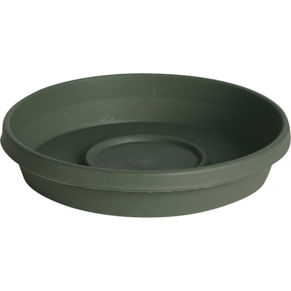 Bloem Terra Living Green 8 In. Plastic Flower Pot Saucer 51408