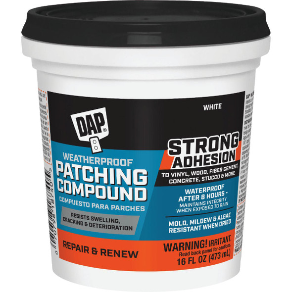 DAP 16 Oz. White Weatherproof Patching Compound 7079818740
