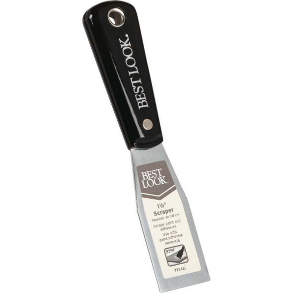 Master Painter 1-1/2 In. Stiff Ergonomic Grip Scraper NX15S-MP