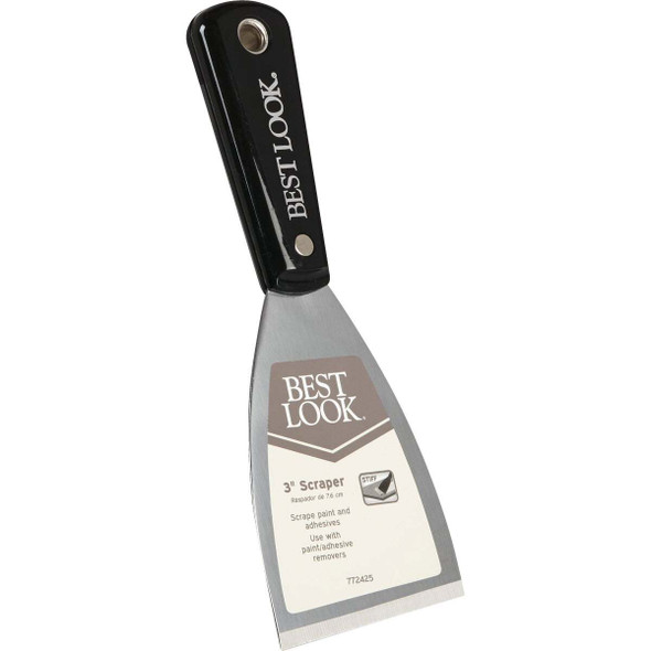 Master Painter 3 In. Stiff Ergonomic Grip Scraper NX3S-MP