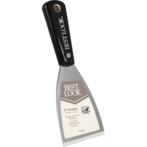 Master Painter 3 In. Stiff Ergonomic Grip Scraper NX3S-MP
