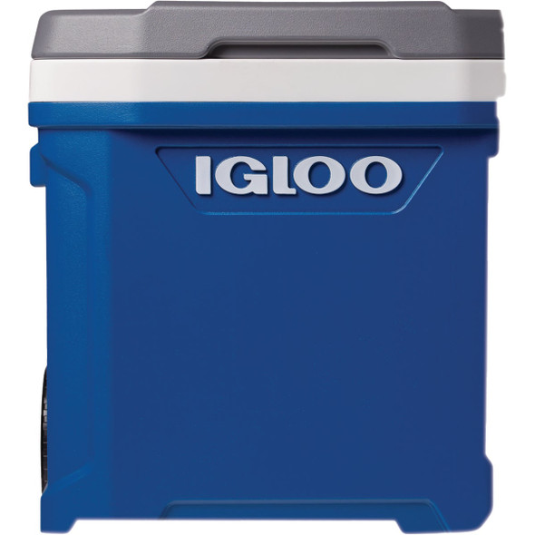 Igloo Latitude 60 Qt. 2-Wheeled Cooler, Indigo Blue & Meteorite 34664 806360