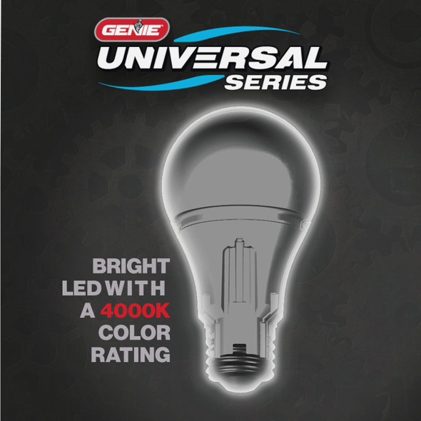 Genie Universal Garage Door Opener LED Light Bulb, Title 20 Approved 40654R 100791