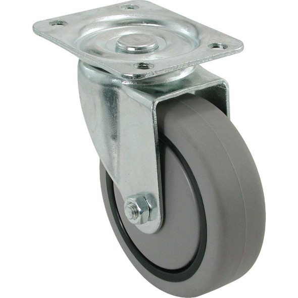 Shepherd Hardware 4 In. Thermoplastic Swivel Plate Caster 9735