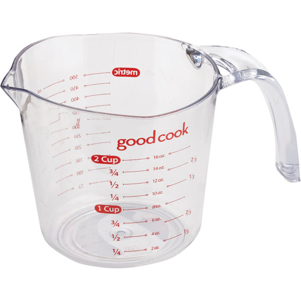 Goodcook 2 Cup Clear Plastic Measuring Cup 19864