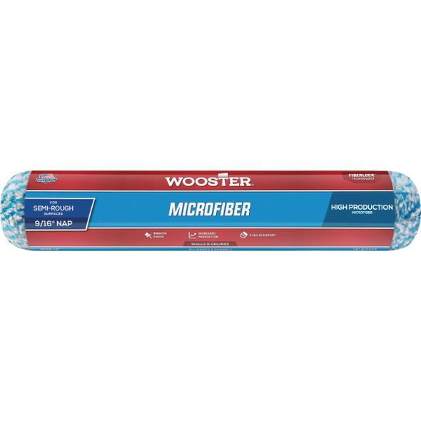 Wooster 14 In. x 9/16 In. Microfiber Roller Cover R524-14
