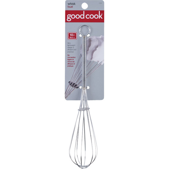 Goodcook 10 In. Chrome Whisk 27580 Goodcook 10 In. Chrome Whisk 27580