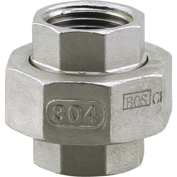 PLUMB-EEZE 3/4 In. FIP Stainless Steel Union U2-SSU-07