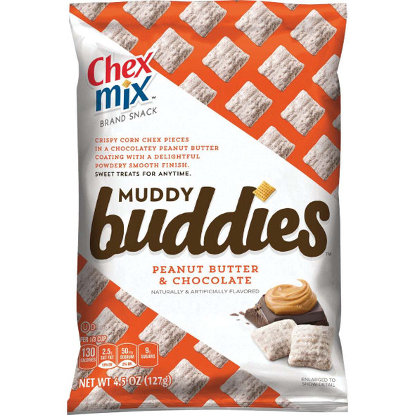 Chex Mix Muddy Buddies 4.5 Oz. Snack Mix 121819 Pack of 7