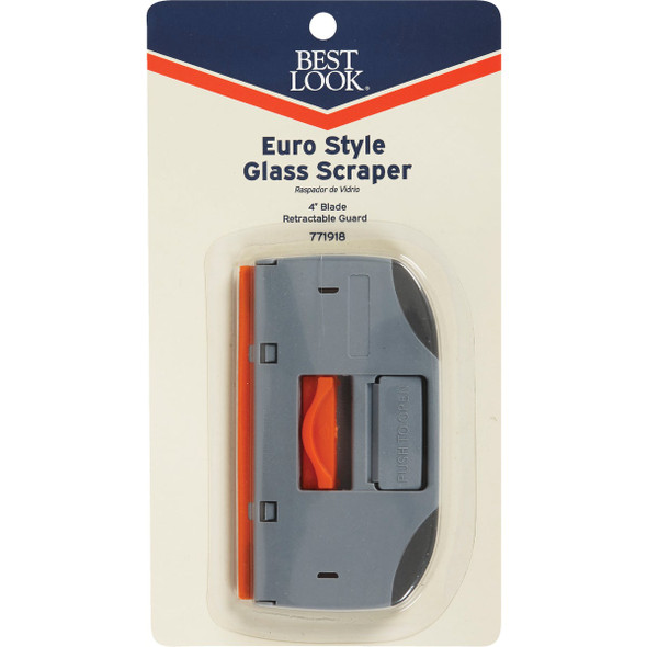 Best Look 4 In. W. Euro-Style Razor Scraper GRS-DIB 771918