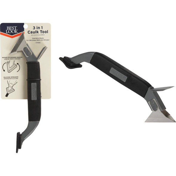 Best Look 3-In-1 Caulk Tool CT31-DIB