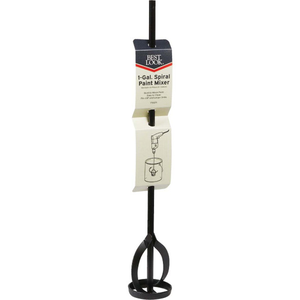 Master Painter 1 Gal. Steel Spiral Paint Mixer SM1-MP