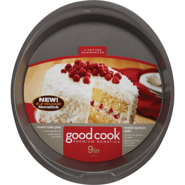 Goodcook 9 In. Round Non-Stick Cake Pan Goodcook 9 In. Round Non-Stick Cake Pan